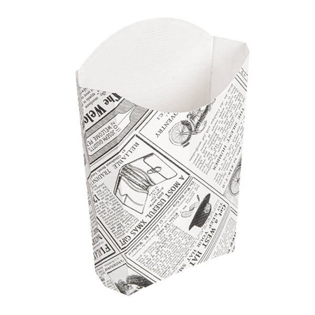 Papierbox für Pommes frites TIMES 165 g, 200 Stück