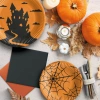 Runder Pappteller „Funny Halloween“, Durchmesser 23 cm, 8 Stück