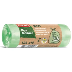For Nature BIO Paclan-Säcke, 40 x 40 cm, 12 l, 15 Stück