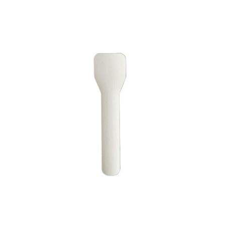 Weiße Papierservietten für Eiscreme, 9,5 cm, 100 Stück