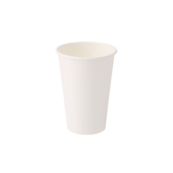 Weißer Papierbecher für Verkaufsautomaten, Durchmesser 70 mm, 180 ml, 50 Stück