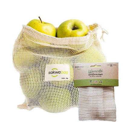 Beutel für Obst und Gemüse, Größe „M“ – 25 x 30 cm (2,5 kg) 1 Stück