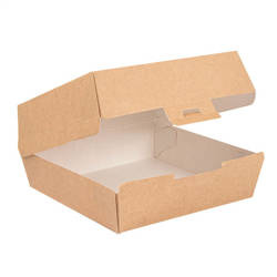 Thermobox für Burger, Größe „L“, 14,2 x 13,7 x 6,1 cm, 50 Stück
