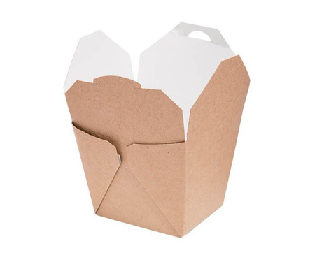 Nudelbox 450 ml, 8 x 6,5 x 8,5 cm, 50 Stück