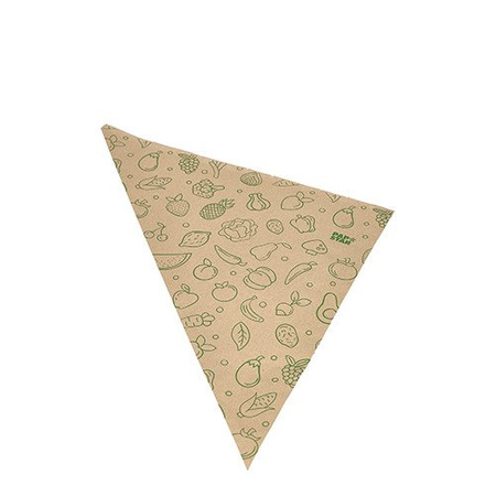 Papiertüten in Kegelform „Fruits“, 44 x 31 x 31 cm, 750 g, 1000 Stück