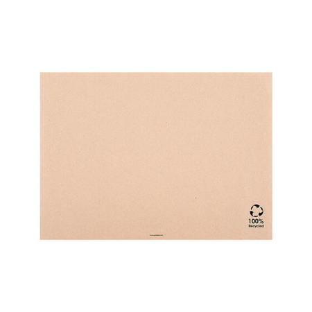 Papierteller „Recycled“ von Natural Paper, 25 x 31 cm, 500 Stück