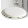 Weißer Pappbecher für Eis, 300 ml, Durchmesser 92 mm, 50 Stück