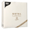 Servietten „Royal Collection“, weiß, 3-lagig, 40 x 40 cm, 50 Stück